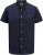 Jack & Jones Summer Shield Short Sleeve Shirt Maritime Blue - Cămăși - Cămăși Bărbați Mărimi Mari