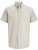 Jack & Jones Summer Shield Short Sleeve Shirt White Pepper - Cămăși - Cămăși Bărbați Mărimi Mari