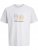 Jack & Jones Calma Crew Neck T-Shirt Gray Dawn - Tricouri - Tricouri Bărbați Mărimi Mari
