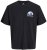 Jack & Jones Fuji Crew Neck T-Shirt Black - Tricouri - Tricouri Bărbați Mărimi Mari