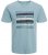 Jack & Jones JCOARC T-Shirt Light Blue - Tricouri - Tricouri Bărbați Mărimi Mari
