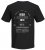 Jack & Jones JCOEDTN T-Shirt with Back Print Black - Tricouri - Tricouri Bărbați Mărimi Mari