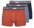 Jack & Jones JACMARCO SOLID Trunks 3-Pack Coronet Blue - Lenjerie intimă & costum baie - Lenjerie Intimă Bărbați Mărimi Mari