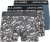 Jack & Jones Damon Skull Trunks 3-Pack Black - Lenjerie intimă & costum baie - Lenjerie Intimă Bărbați Mărimi Mari