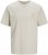  Jack & Jones Summer Vibes Crew Neck T-Shirt Moonbeam - Tricouri - Tricouri Bărbați Mărimi Mari