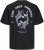 Jack & Jones Charge Crew Neck Printed T-Shirt Black - Tricouri - Tricouri Bărbați Mărimi Mari