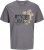 Jack & Jones Jaxon Crew Neck T-Shirt Castlerock - Tricouri - Tricouri Bărbați Mărimi Mari