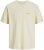 Jack & Jones Retiro Crew Neck T-Shirt Antique White - Tricouri - Tricouri Bărbați Mărimi Mari