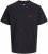 Jack & Jones Retiro Crew Neck T-Shirt Black - Tricouri - Tricouri Bărbați Mărimi Mari