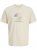 Jack & Jones Calma Crew Neck T-Shirt Sweet Corn - Tricouri - Tricouri Bărbați Mărimi Mari