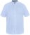 D555 James Short Sleeve Oxford Shirt Sky Blue - Cămăși - Cămăși Bărbați Mărimi Mari