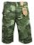 Kam Jeans 330 Cargoshorts Camo - Pantaloni scurți - Pantaloni Scurți Mărimi mari Bărbați 