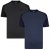 Kam Jeans 5314 Raglan T-Shirt Charcoal/Insignia Twin Pack - Tricouri - Tricouri Bărbați Mărimi Mari