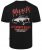 Kam Jeans 5710 Legendary Racing Slub Tee With Back Print Black - Tricouri - Tricouri Bărbați Mărimi Mari