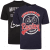 Kam Jeans 5712 Twin Pack Motorcycle/Cycle Print Tee Black and Navy - Tricouri - Tricouri Bărbați Mărimi Mari