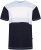 Kam Jeans 5780 Cut And Sew Panel T-Shirt Navy - Tricouri - Tricouri Bărbați Mărimi Mari