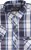 Kam Jeans 6301 SS Casual Check Shirt Navy - Cămăși - Cămăși Bărbați Mărimi Mari