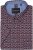 Kam Jeans 6326 Mini Floral Print Short Sleeve Shirt Navy - Cămăși - Cămăși Bărbați Mărimi Mari