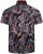 Kam Jeans 6330 AOP Floral Print Short Sleeve Shirt Navy - Cămăși - Cămăși Bărbați Mărimi Mari