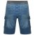 Kam Jeans Dito Denim Shorts Light Used - Pantaloni scurți - Pantaloni Scurți Mărimi mari Bărbați 