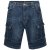 Kam Jeans Francis Dark Used - Pantaloni scurți - Pantaloni Scurți Mărimi mari Bărbați 