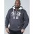D555 Vadal Full Zip Hoodie Charcoal - Pulovere & hanorace - Pulovere & Hanorace Bărbați Mărimi Mari