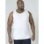 D555 Fabio Tanktop White - Tricouri - Tricouri Bărbați Mărimi Mari
