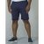 D555 Calvin Stretch Shorts Navy - Pantaloni scurți - Pantaloni Scurți Mărimi mari Bărbați 