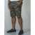 D555 Marty Camo Shorts Green - Pantaloni scurți - Pantaloni Scurți Mărimi mari Bărbați 