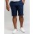 D555 Lopez Stretch Shorts Navy - Pantaloni scurți - Pantaloni Scurți Mărimi mari Bărbați 