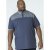 D555 Brent Polo Denim Blue - Tricouri polo - Tricouri Polo Bărbați Mărimi Mari
