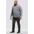 D555 Brockville Long Sleeve Polo Grey - Tricouri polo - Tricouri Polo Bărbați Mărimi Mari