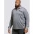 D555 Brockville Long Sleeve Polo Grey - Tricouri polo - Tricouri Polo Bărbați Mărimi Mari