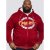D555 Rylan Hoodie Red - Pulovere & hanorace - Pulovere & Hanorace Bărbați Mărimi Mari