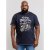 D555 Slater T-shirt Navy - Tricouri - Tricouri Bărbați Mărimi Mari