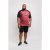 D555 Evans T-shirt Burgundy - Tricouri - Tricouri Bărbați Mărimi Mari