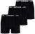 Lavecchia 1020 Boxershorts 3-pack Black - Lenjerie intimă & costum baie - Lenjerie Intimă Bărbați Mărimi Mari