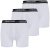 Lavecchia 1020 Boxershorts 3-pack White - Lenjerie intimă & costum baie - Lenjerie Intimă Bărbați Mărimi Mari