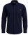 Motley Denim Lisbon Long Sleeve Shirt Navy - Cămăși - Cămăși Bărbați Mărimi Mari