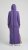 Nora Mikken MARI Maxi Hoodie Dress Purple - Pulovere & hanorace - 
