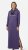 Nora Mikken MARI Maxi Hoodie Dress Purple - Pulovere & hanorace - 
