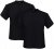 Adamo Marlon Comfort fit 2-pack T-shirt Black - Tricouri - Tricouri Bărbați Mărimi Mari