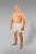 20 Nodi Combed Cotton Jersey Boxer with Front Button Fly White - Lenjerie intimă & costum baie - Lenjerie Intimă Bărbați Mărimi Mari