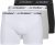 Jack & Jones Soho Solid Trunks 3-pack White/Grey/Black - Lenjerie intimă & costum baie - Lenjerie Intimă Bărbați Mărimi Mari