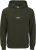 Jack & Jones Soho Hoodie Green - Pulovere & hanorace - Pulovere & Hanorace Bărbați Mărimi Mari