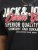 Jack & Jones Logo 2COL T-Shirt Black - Tricouri - Tricouri Bărbați Mărimi Mari