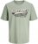 Jack & Jones Logo 2COL T-shirt Iceberg Green - Tricouri - Tricouri Bărbați Mărimi Mari