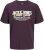 Jack & Jones Logo 2COL T-shirt Purple - Tricouri - Tricouri Bărbați Mărimi Mari