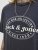 Jack & Jones Dover T-Shirt Short Sleeve Black - Tricouri - Tricouri Bărbați Mărimi Mari