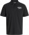 Jack & Jones Makoto Polo Short Sleeve Black - Tricouri polo - Tricouri Polo Bărbați Mărimi Mari